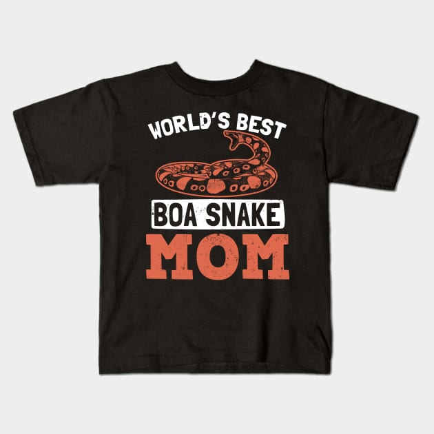 Boa Snake Shirt | Best Mom Ever Gift Kids T-Shirt by Gawkclothing